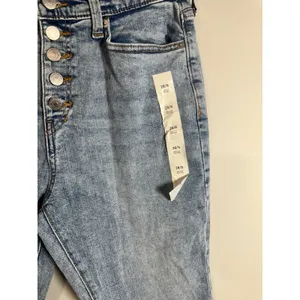 Banana Republic Bootcut High-Rise Cropped Jean Light Wash Button Fly 28/6 NEW‎ thumbnail 4