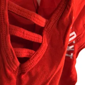 Victoria’s Secret PINK "Very Independent" Patriotic Bodysuit Red Medium thumbnail 6
