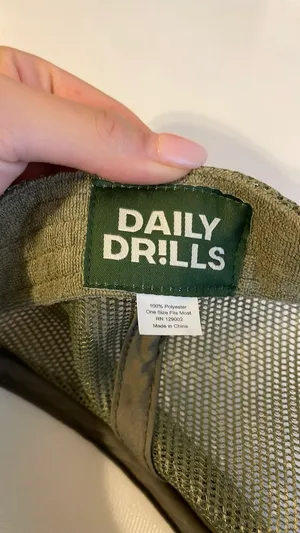 Daily Drills Hat Fuzzy Trucker thumbnail 2