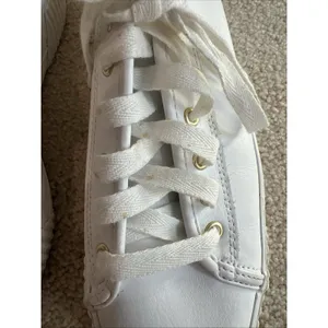 Keds Triple Kick WH57310 Leather White Platform Sneakers Shoes Lace Up thumbnail 8