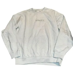 essence Light Gray Crewneck Sweatshirt Size M thumbnail 1
