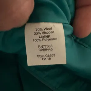 J Crew The Pencil business casual size 4 blue wool blend skirt thumbnail 4
