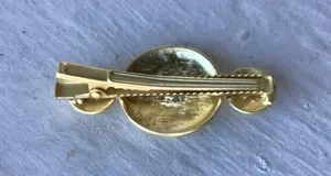 Gold Medusa Hair Clip thumbnail 2