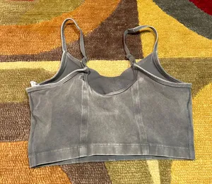 Aerie Offline by OG Recharge Least Support Short Crop Top Tank Built in Bra S thumbnail 3