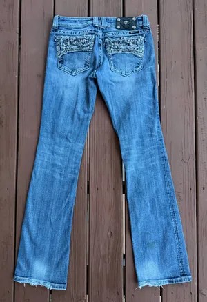 Vintage Miss Me Bootcut Jeans thumbnail 2
