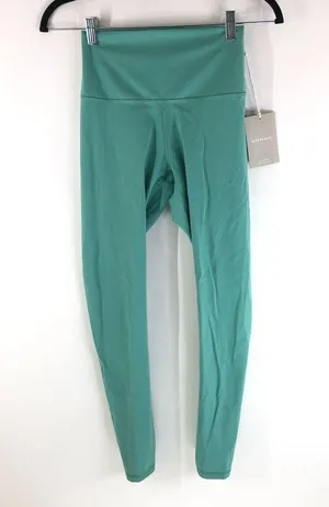 Everlane Womens The Perform 24/7 Legging Ankle Crop Dark Mint Green M thumbnail 3