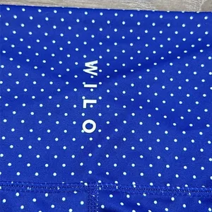 WILO The Label Polka Dot V Waist High Rise Shorts Size‎ Medium thumbnail 4