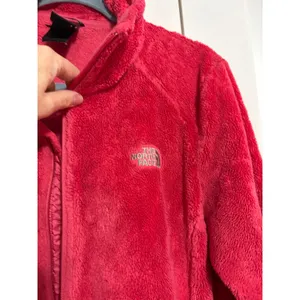 The North Face Osito Fleece Jacket Full Zip Raspberry Pink Soft Plush Large thumbnail 5