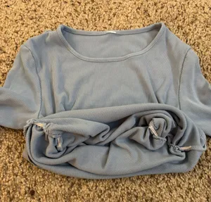 Alo Gather Long Sleeve Celestial Blue thumbnail 13