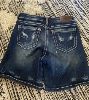 Buckle  Denim Shorts thumbnail 2
