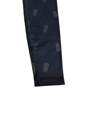 Beyond Yoga Two Piece Workout Set Sports Bra Leggings Black Pineapple Size XS thumbnail 6