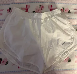 White Nike Shorts Dri-Fit thumbnail 1