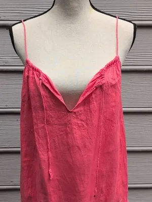 J. Crew Linen Getaway Dress | J. Crew Sleeveless Drop Waist Sleeveless Dress thumbnail 3