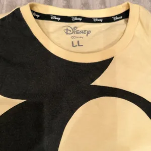 Disney Mickey Mouse Graphic‎ T-Shirt, Pale Yellow, Size Large (LL) thumbnail 5