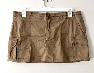 Abercrombie & Fitch Cargo Mini Skirt Large thumbnail 1