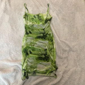 PrettyLittleThing Mesh Mini Dress thumbnail 2
