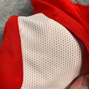 Nike dri-fit Red and White Sports Shorts running thumbnail 3