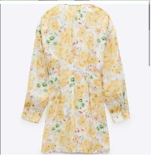 ZARA Floral Dress thumbnail 3