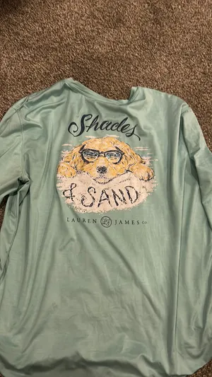 Lauren James dog long sleeve tee thumbnail 3