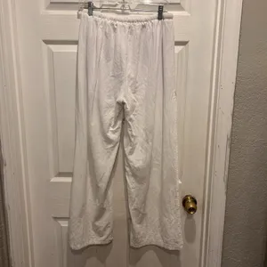 FANCYINN Womens Large Outfit Crop Top Side Slit Wide Leg Pants Set‎ Beach thumbnail 6