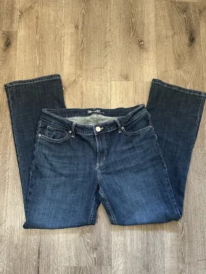 Wrangler Blue Wide Leg Denim Jeans size 11x30 thumbnail 4