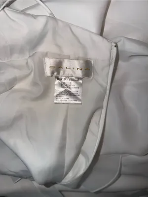 Beautiful Vintage Y2K Galina Chiffon Wedding Gown thumbnail 9