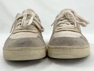 VEJA V-10 Multico Nude Colorblock Sneakers Suede Leather Pink Blue Cream Size 8 thumbnail 6
