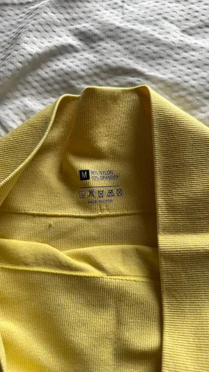 Yellow Biker Shorts Size M thumbnail 2