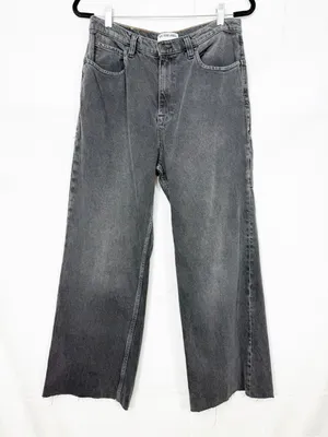 Free People X We The Free Tinsley Baggy High-Rise Jeans Celestial Black thumbnail 3