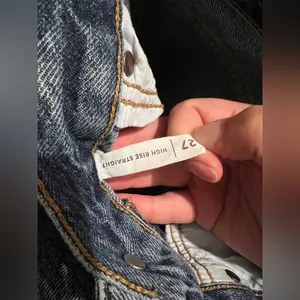 Pacsun high rise straight Distressed Blue Jeans‎ size 27 thumbnail 11