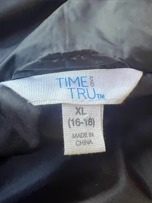 Quilted Black Women's Coat XL thumbnail 6
