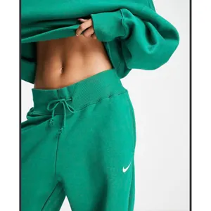 Nike Phoenix Fleece High Rise Oversized Sweatpants Green Malachite L thumbnail 2