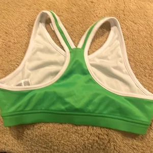 Brand adidas, color green, size M gently used thumbnail 1