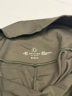 aerie Offline 7/8 Leggings in Olive‎ thumbnail 5