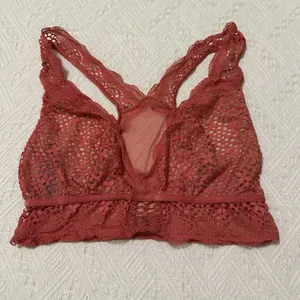 Victoria’s Secret Pink Lace Racer back Bralette Women’s Sz M Medium NWOT thumbnail 1