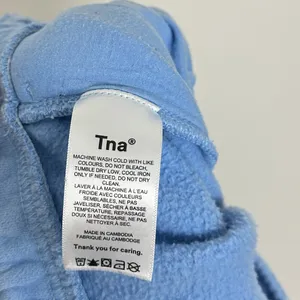 ARITZIA TNA Cozy Fleece Mega Sweatpants in Pastel Blue Size X-Small thumbnail 8