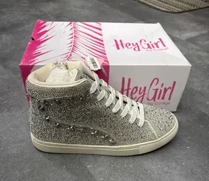 Hey girl, by Corky’s rhinestone embellished shoes thumbnail 1
