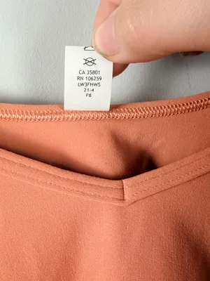 Lululemon Align Long Sleeve Shirt in Dusty Clay size 8 thumbnail 4