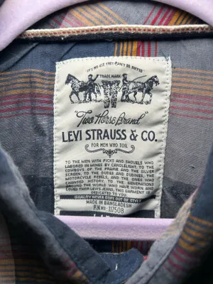 Levi’s Strauss & Co Flannel Men’s Shirt thumbnail 3