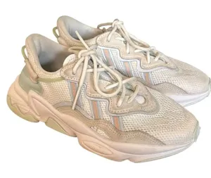 Adidas Ozweego running shoes size 7 white and mint thumbnail 1