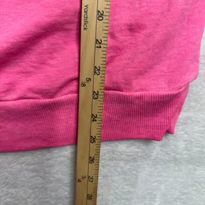 Torrid 00 US M Medium Callie Off Shoulder Sweatshirt Hot Pink Raglan Long Sleeve thumbnail 10