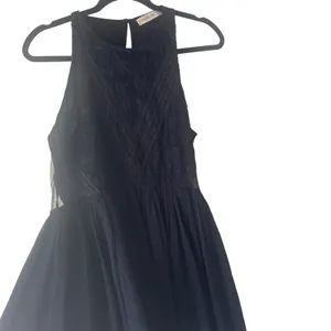 Abercrombie & Fitch Women Medium Blue‎ Lace Chiffon Fairy Grunge Mini Dress thumbnail 6