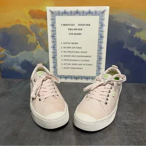 Cariuma Light Pink Canvas OCA Low Cut Women's Sneakers Size 10 thumbnail 2