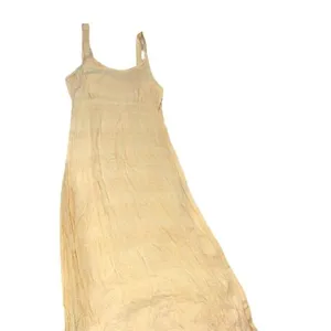 Vintage yellow maxi dress size medium thumbnail 3
