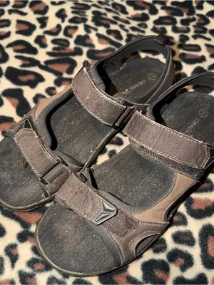 vintage brown sandals with adjustable straps Size 7 thumbnail 1