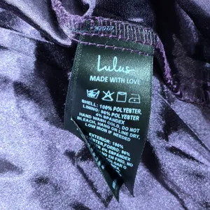Lulus Enchant My Love Dark Purple V-Neck Long Sleeve Maxi Dress Small thumbnail 7