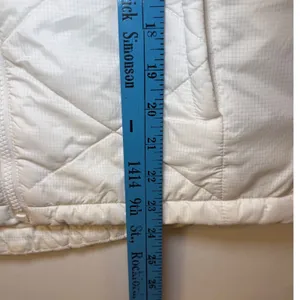 The North Face Womens ThermoBall Quilted Full Zip Jacket White Small thumbnail 8