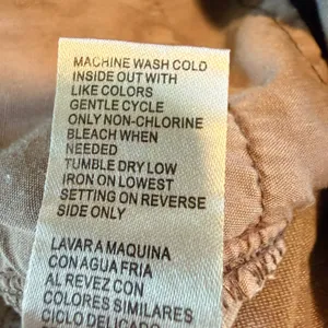 Democracy‎ Straight Leg Jeans size 12 Light Brown Flex-ellent Mid Rise Stretch thumbnail 9