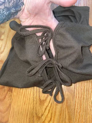 Urban outfitters side tie tank top thumbnail 3