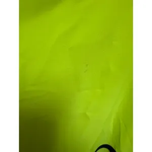 Double Zero Neon Yellow Open‎ Side Draped Tank Colorblock Festival Top S thumbnail 3
